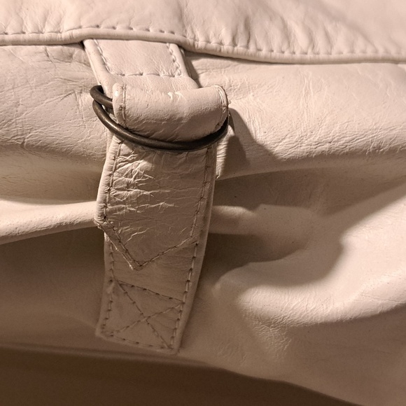 Pure Leather Size XL Men's cream Color jacket NBW Mint condition fall or winter - Picture 8 of 10